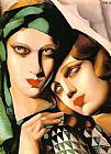 Tamara de Lempicka The Green Turban painting